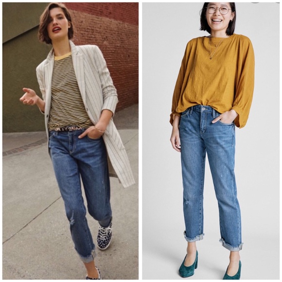 Top Rated!! Anthro Pilcro Mid Rise Slim Boyfriend - Picture 2 of 8